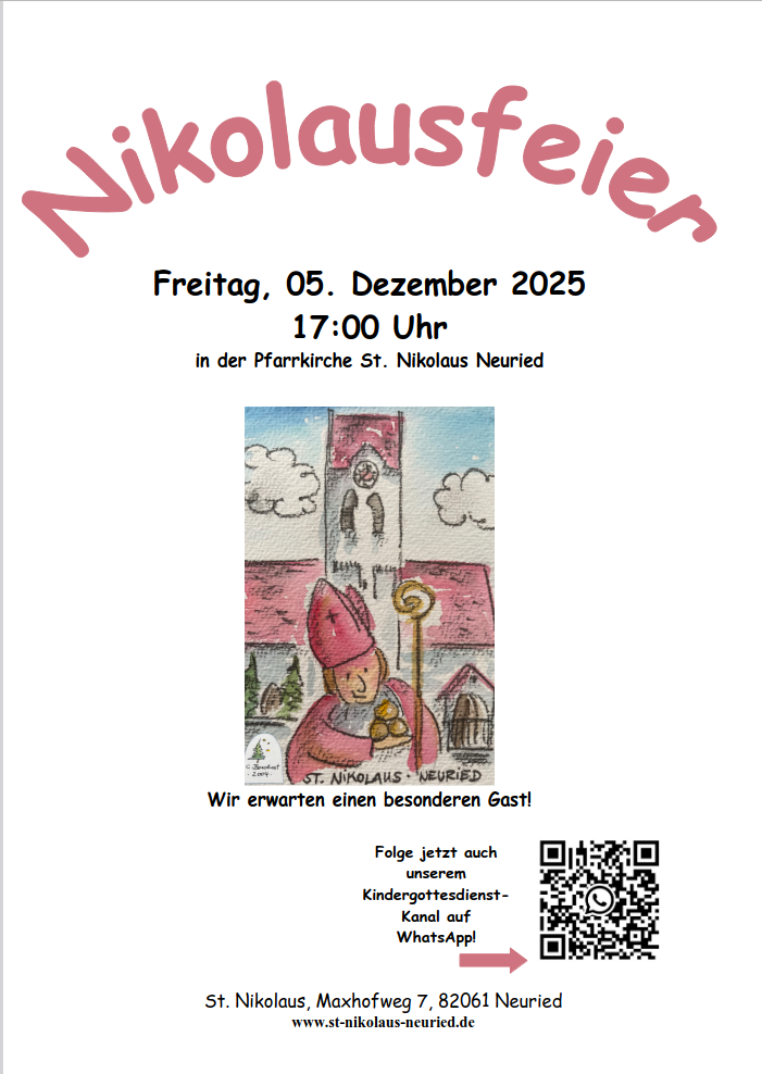 Kindergottesdienst Plakat